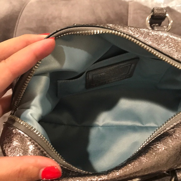 Coach Small Bag Gunmetal - Picture 7 of 8